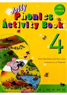 کتاب Jolly Phonics Activity Book 4