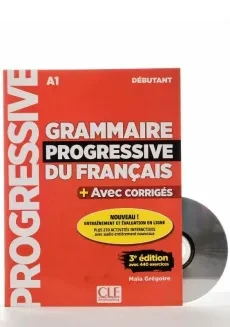 کتاب (Grammaire Progressive du francais Debutant (3th - 2