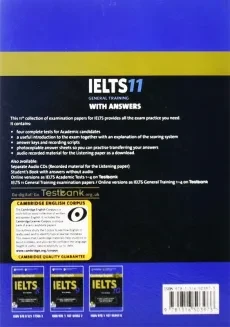 کتاب (CAMBRIDGE IELTS 11 (GENERAL TRAINING - 1