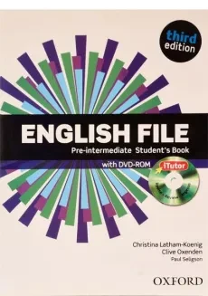 کتاب English File Pre-Intermediate | انگلیش فایل پری اینترمدیت (ویرایش 3)