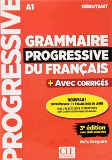 کتاب (Grammaire Progressive du francais Debutant (3th